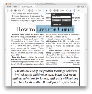 searchable church newsletter articles